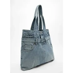 Zara | Bags | Zara Trf Denim Tote Bag | Poshmark